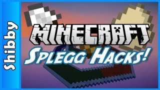 SPLEGG HACKS! (Minecraft Splegg Mini Game #1)