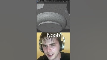 Shortest path in blender, Noob vs Pro  #noobvspro #blender #guide