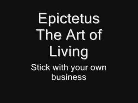 art living epictetus essay