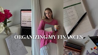 How I Organize my Finances   budgeting, savings tracker, credit cards & debt