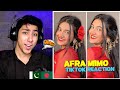 Pakistani react on bangladeshi tiktoker  afra mimo tiktoks  maadi reacts