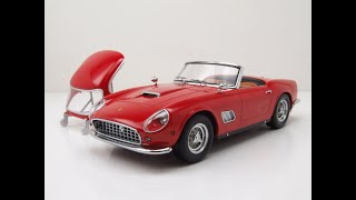 ミニカー CMC FERRARI 250 CALIFORNIA SWB, 1960 rot CMC