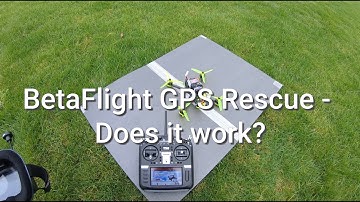 BetaFlight GPS Rescue - Does it work?? Testing with iFlight Nazgul5 V2 and Team Black Sheep M8 GPS