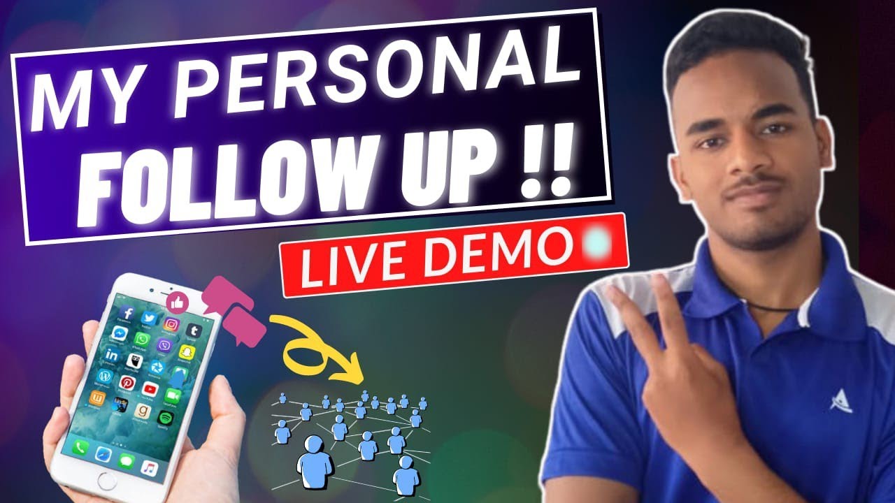 My Personal Follow Up Strategy 🤩 - YouTube