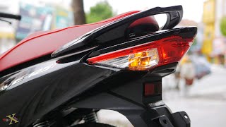 Honda Wave 125i 2021 - Glossy Black Red - Đen Đỏ Bánh mâm - Walkaround