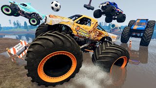 Monster Truck Mud Battle #64 | BeamNG Drive - Griff's Garage