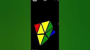 Solving 2x2 Pyraminx! #ashortaday #shorts #viral #subscribe #youtubeshorts #rubikscube #solve