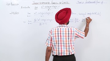 Best Free Topic l ICSE l MATH XII l INDETERMINATE FORM OF LIMIT l Important Question 1   l L413