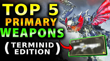 Helldivers 2 - Top 5 BEST Primary Weapons to DESTROY the Terminid Swarm! Best Terminid Loadout!