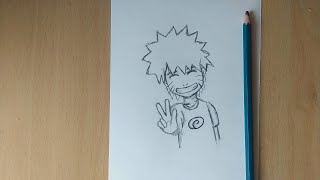 How to draw cute Naruto || Naruto drawing step by step easy  #naruto #anime #dragonball