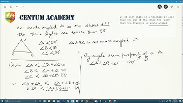 Misc Maths Triangles 9 #4
