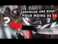 Tuto vlo de route  dvoiler une roue pour moins de 1  sans banc de dvoilage