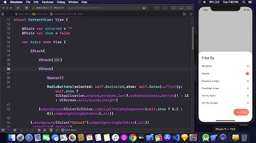 Radio Buttons Using SwiftUI - Action Sheet With Radio Buttons Using SwiftUI - SwiftUI Tutorial