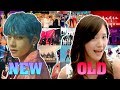 Mirrored kpop random dance old vs new