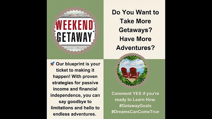 Do You Want to Take More Getaways? Have More Adventures? 🚀 Our blueprint is your ticket to making it - DayDayNews
