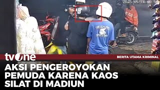 Download lagu Pemuda Dikeroyok Gerombolan Orang Gegara Kaos Silat | Berita Utama Kriminal tvOne