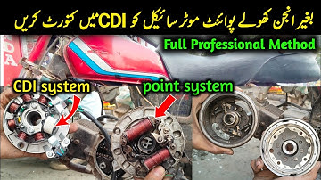 Point System Ko CDI Mein Convert Karne Ka Tarika || without engine disassembling