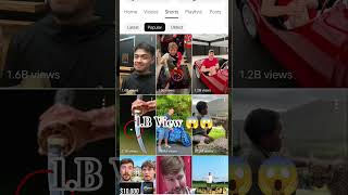 1.B view mrbeast 4 video 😱😱#mrbeast #1billion #viral