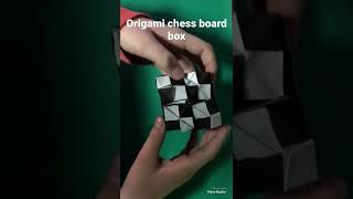 Origami Chess Board Box By Jeremyshafer