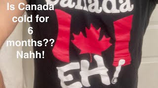 Is it really that cold in Canada in October? | Warm weather in Canada :)