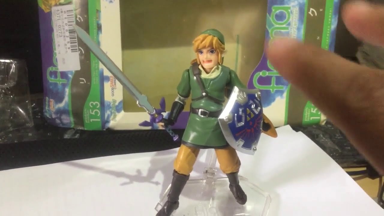 Jakks Pacific LINK & ZELDA Breath of the Wild Action Figure Review 