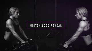 Glitch Logo Reveal After Effects Templates