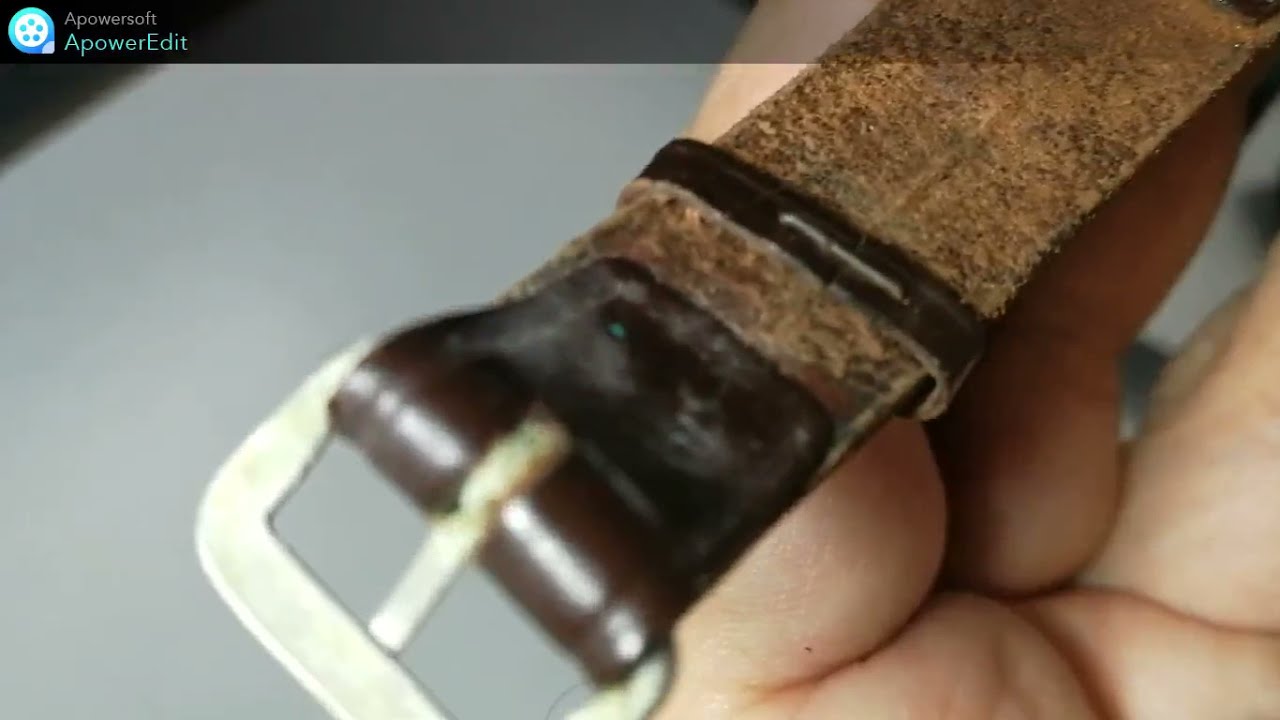 CÓMO Y CON QUÉ RECUPERAR EL CUERO O PIEL TIESO DE LAS CORREAS DE LOS RELOJES, BARATO y DA PARA MUCHO