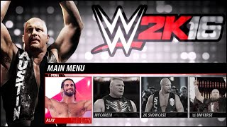 WWE 2K16 Undetaker Kane Seth Rollins Roman Reigns Dean Ambrose & More Gameplay | WWE 2K16 GAMEPLAY | screenshot 4