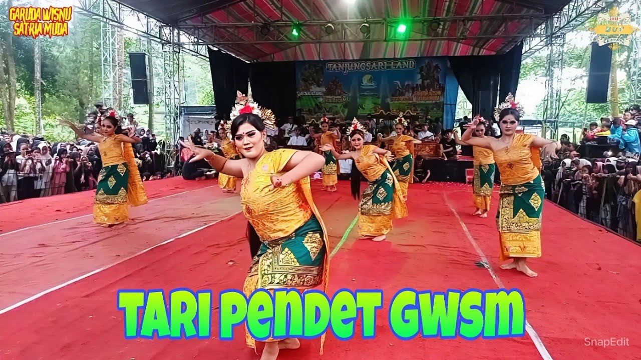 MEMUKAU PENONTON🔥TARI PENDET GWSM GARUDA WISNU SATRIA MUDA live TANJUNGSARI LAND SAPURAN WONOSOBO