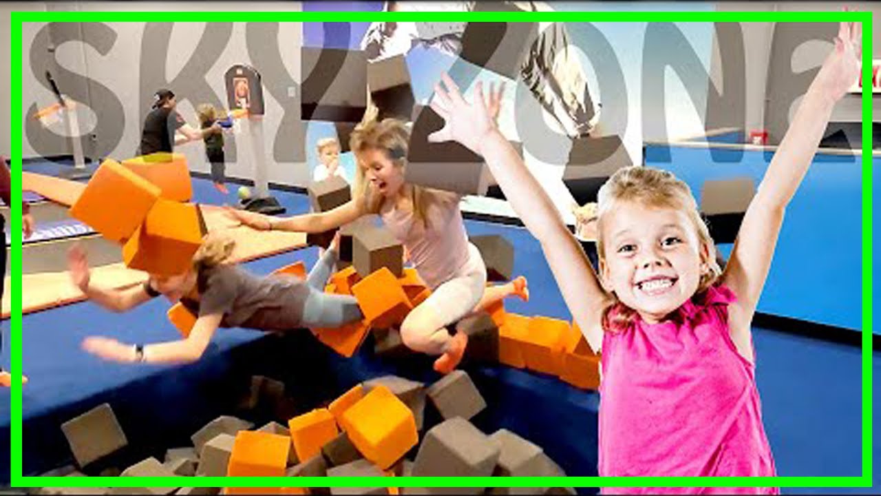 Sky Zone Vlog Is Sky Zone Good for Babies? Family Adventure Vlog
