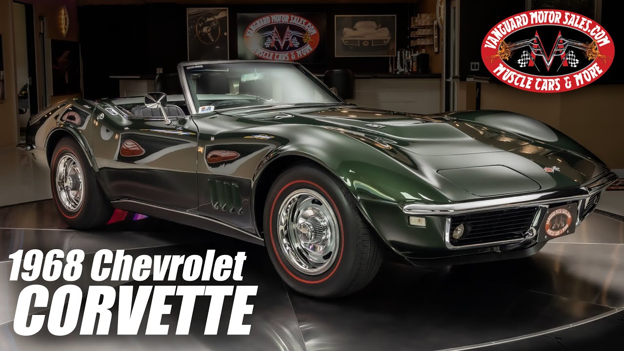 1968 Chevrolet Corvette Covnertible L71 427/435 For Sale Vanguard Motor Sales 