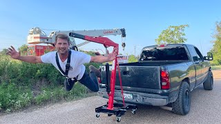 We build Worlds most affordable mobile crane!