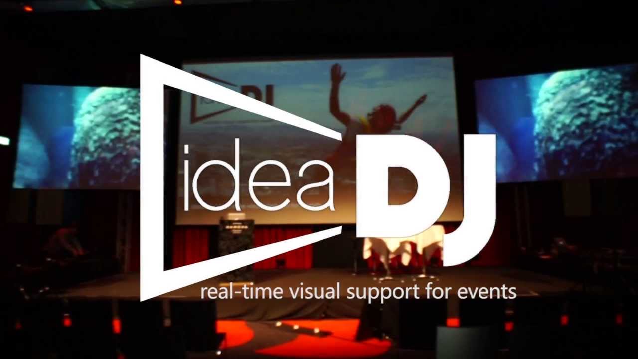 ideaVJ in action - Give your event a WOW factor!