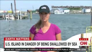 U.S. Island in Danger of being swallowed by sea