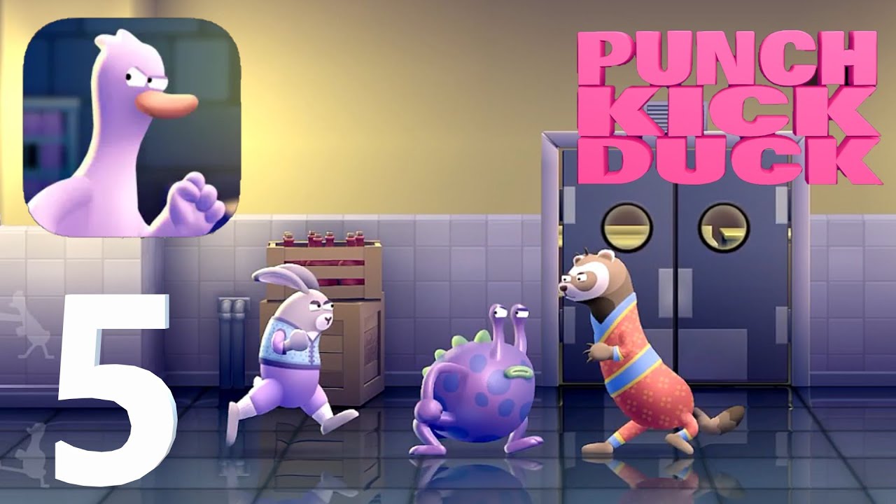 Punch Kick Duck gameplay walkthrough part 5 GUS all levels 15 ios