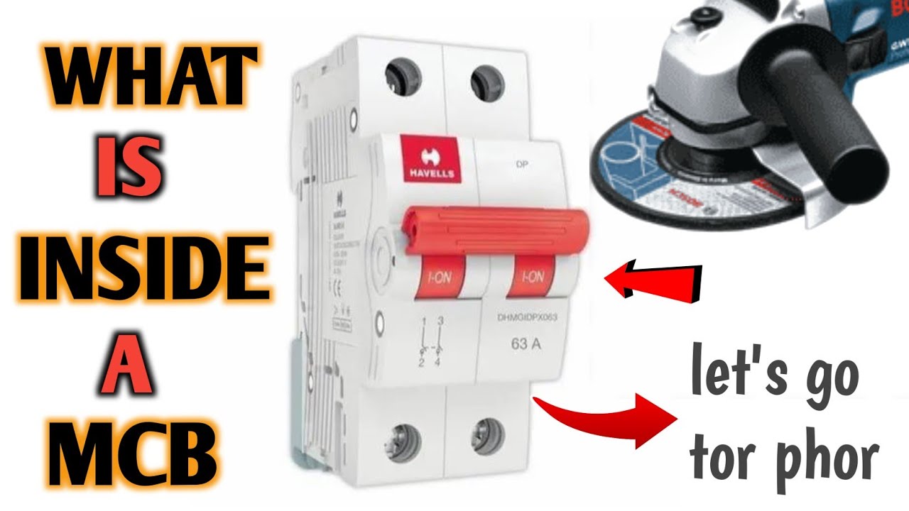 What is inside a MCB 🤔 | क्या होता है घर पर लगे MCB के अंदर | let's go open | 😱 ye kya nikala ||