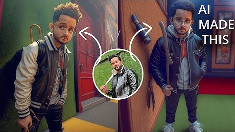 Turn @FukraInsaan into Artwork using AI| How To Make Images Using Mid Journey AI |Midjourney v4