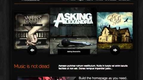 MediaScene Music Premium Wordpress Theme