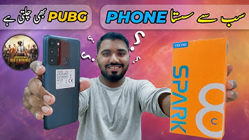 Tecno Spark 8c Unboxing - Pubg & Gaming Test - Sasta Tareen 64GB wala Phone??