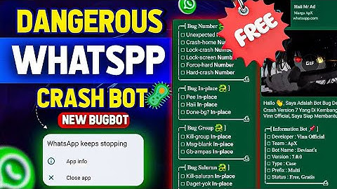 New Heavy Free Bug bot || How To Make Whatsapp Crash Bug Bot || Whatspp Crash Trick
