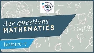 Lecture 7 | Age Questions | PPSC | FPSC | Literacy Mobilizer | AD-FIA | Inspector FIA | IBES |