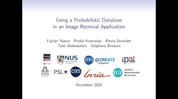 Using a Probabilistic Database in an Image Retrieval Application