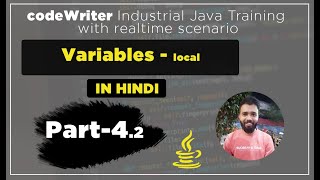 #4.2 - Variables - Local Variable - In Hindi - by codeWriter