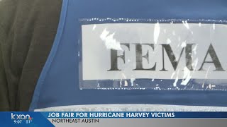 FEMA holds job fair to fill Harvey relief roles