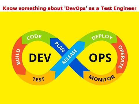 Know something about 'DevOps' as a Test Engineer