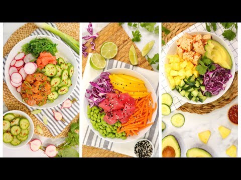 3 Lunch Bowl Recipes | Healthy + Fresh