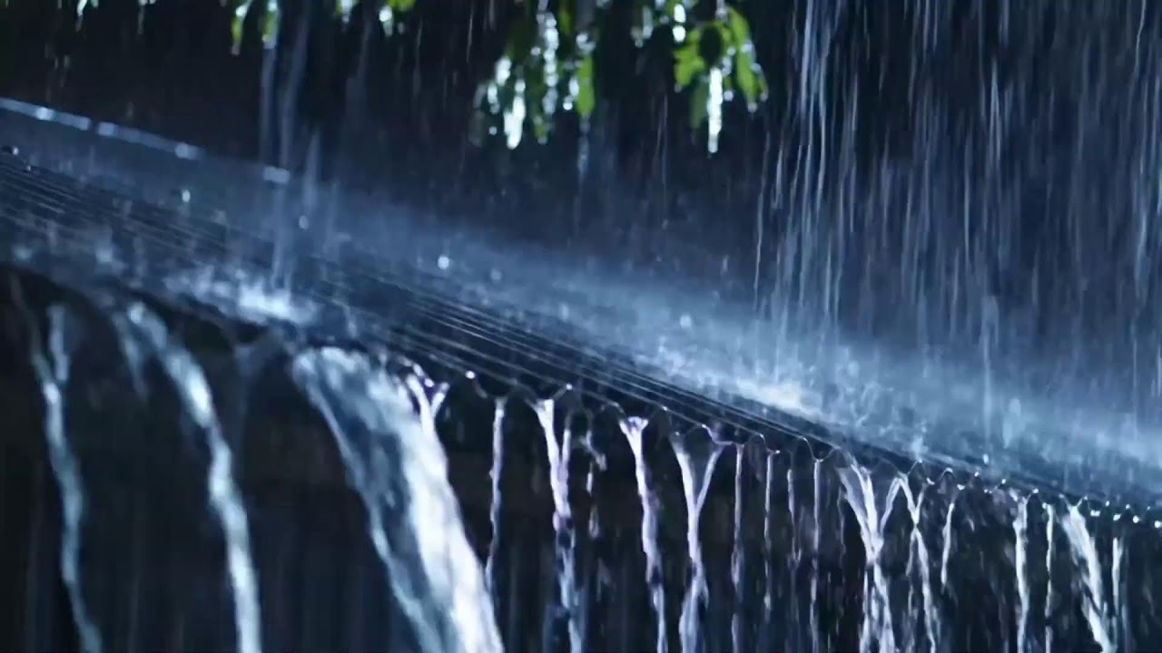 Midnight Soft Rain ASMR Softened Into Gentle Echoes for Deep Peaceful Rain at Night 289