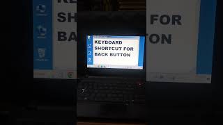 Computer me back Jane ka shortcut key # Shortcut Key to Go Back in windows PC & Laptop # New Trick🙏🙏
