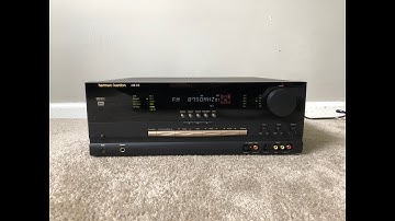 How to Factory Reset Harman Kardon AVR 310 5.1 Home Theater Surround Receiver