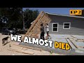 First Time Framing a Wall and Using a Nail Gun | DIY Home Extension Ep 2